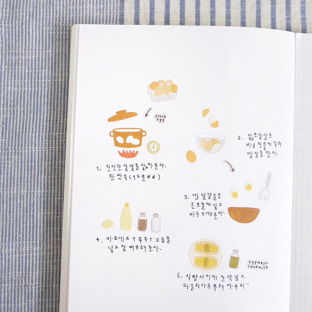 Suatelier Egg Time Sticker Sheet