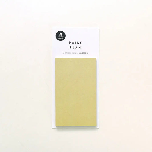 Suatelier Daily Plan 62  Sticky Memo