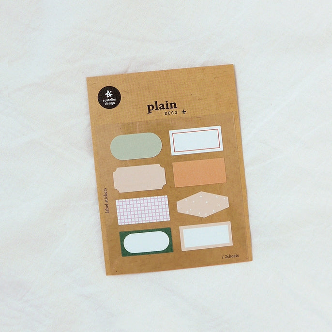 Suatelier Plain 59 Stickers