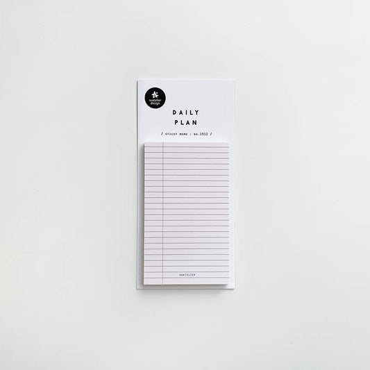 Suatelier Daily Plan 09 Sticky Memo