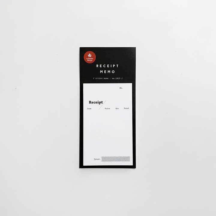 Suatelier Daily Plan Receipt Sticky Memo