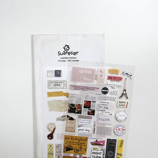 Suatelier Bon Voyage Stickers