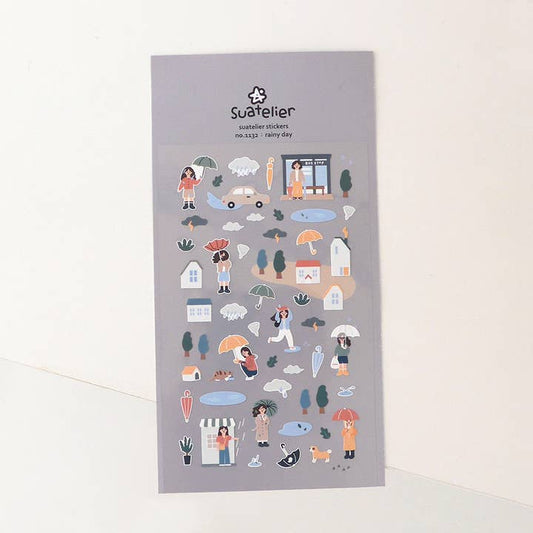 Suatelier Rainy Day Stickers