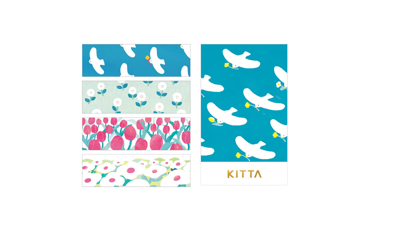 King Jim Kitta Portable Washi Tape -Jabara Scenery