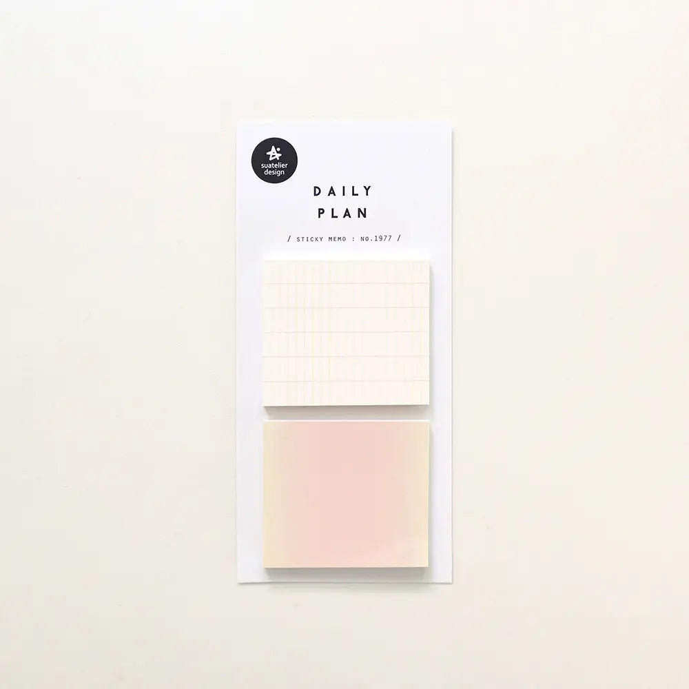 Suatelier Daily Plan 63 Sticky Memo