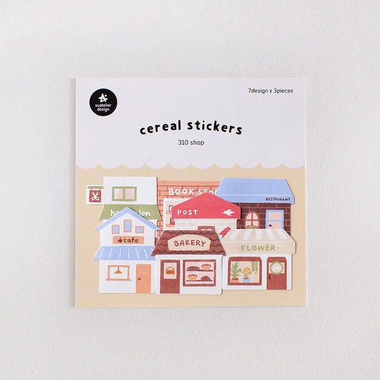 Suatelier Cereal Stickers - Shop