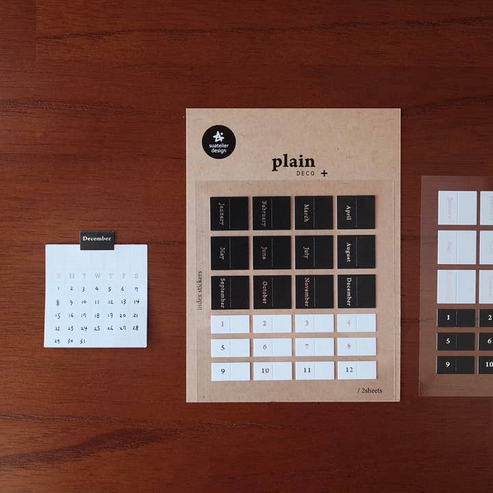 Suatelier Plain 45 Stickers