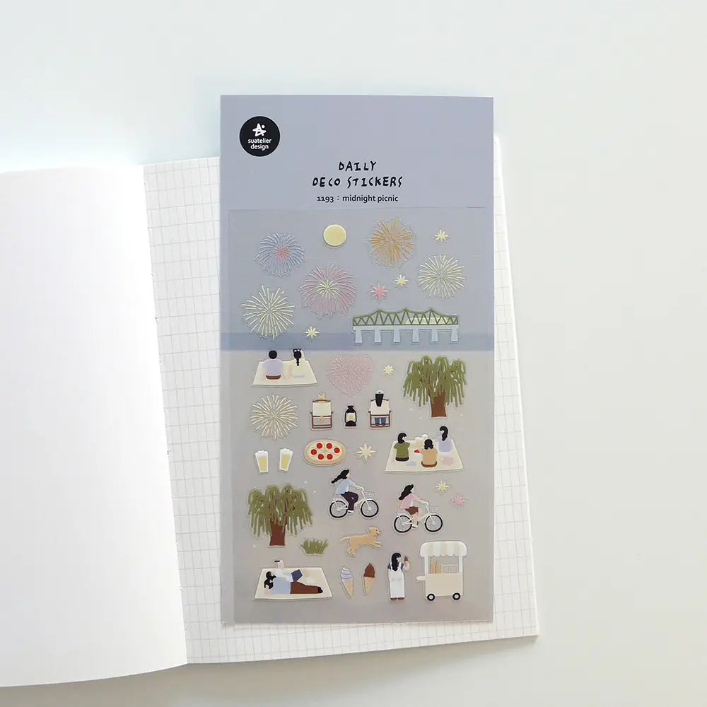 Suatelier Midnight Picnic Sticker Sheet