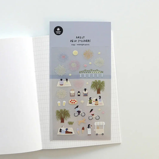 Suatelier Midnight Picnic Sticker Sheet