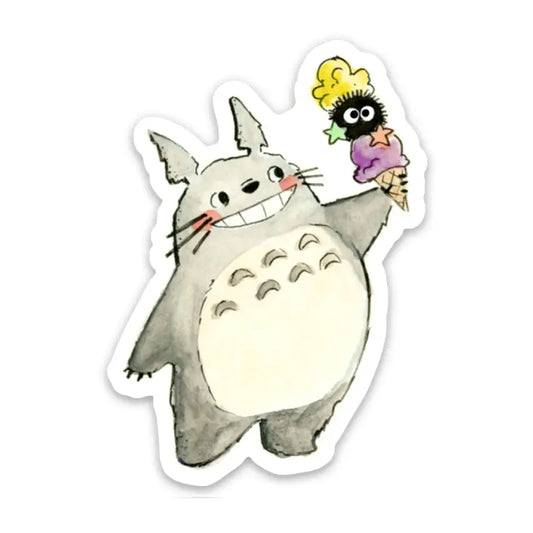 Le Petit Elefant Vinyl Sticker - Totoro Ice Cream