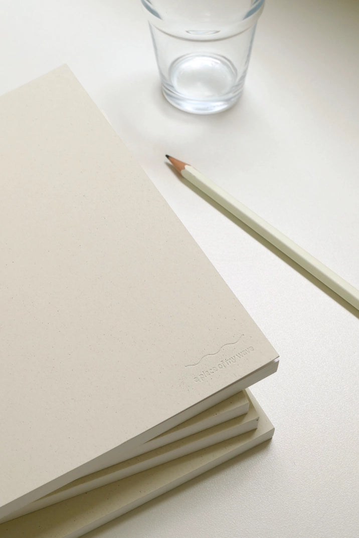 Suatelier Undated Planner - Wave Diary.02 Ivory