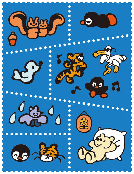 King Jim Kitta Portable Stamp Style Stickers - Friends