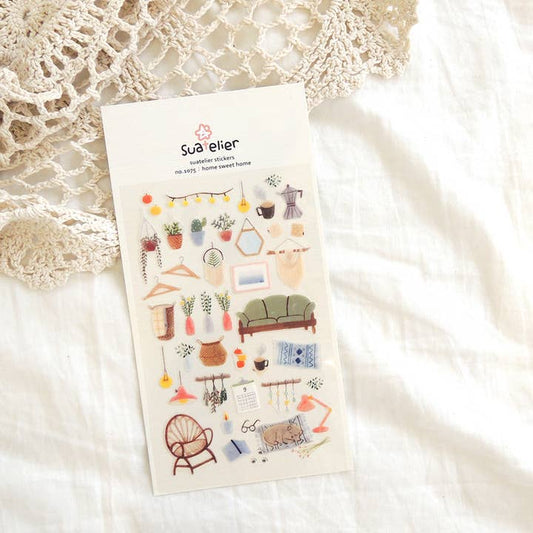 Suatelier Home Sweet Home Stickers