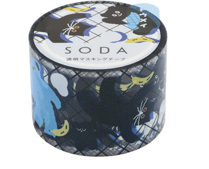 King Jim Hitotoki Soda Transparent Masking Tape - Toys