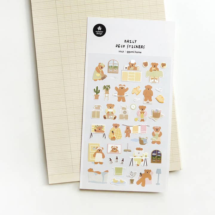 Suatelier Ggumi Home Stickers