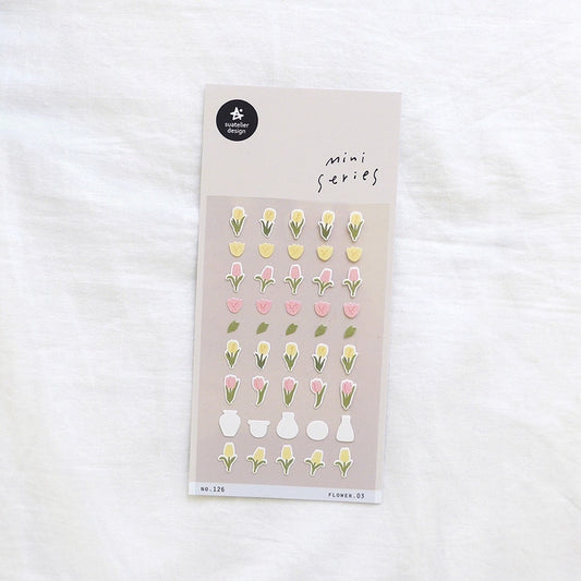 Suatelier Deco Flower 03 Mini Series Stickers