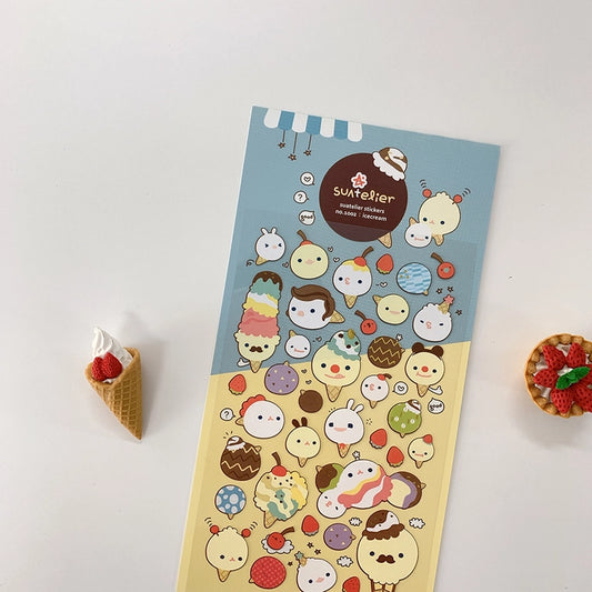 Suatelier Ice Cream Stickers