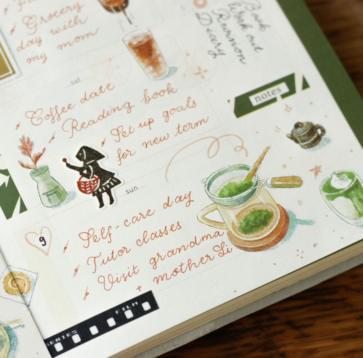 Teayou Transfer Stickers - Matcha Garden