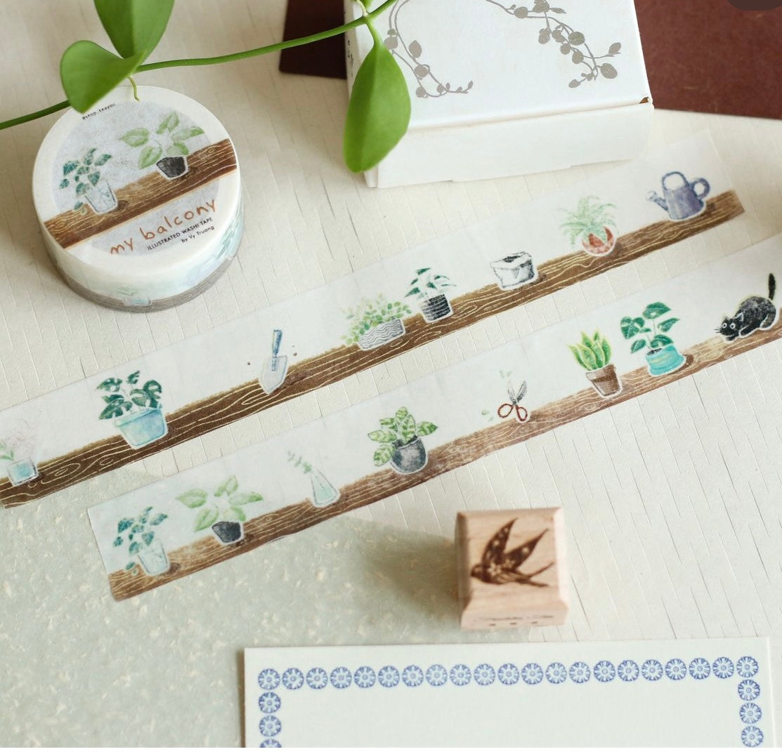 Teayou Washi Tape - My Balcony