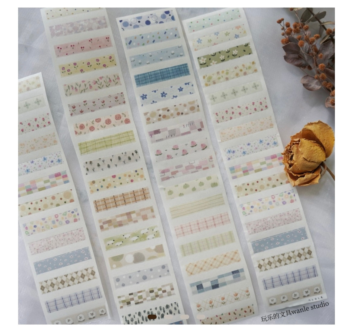 Wanle Studio Washi Tape - Volume 6 Some Strips Die-Cut