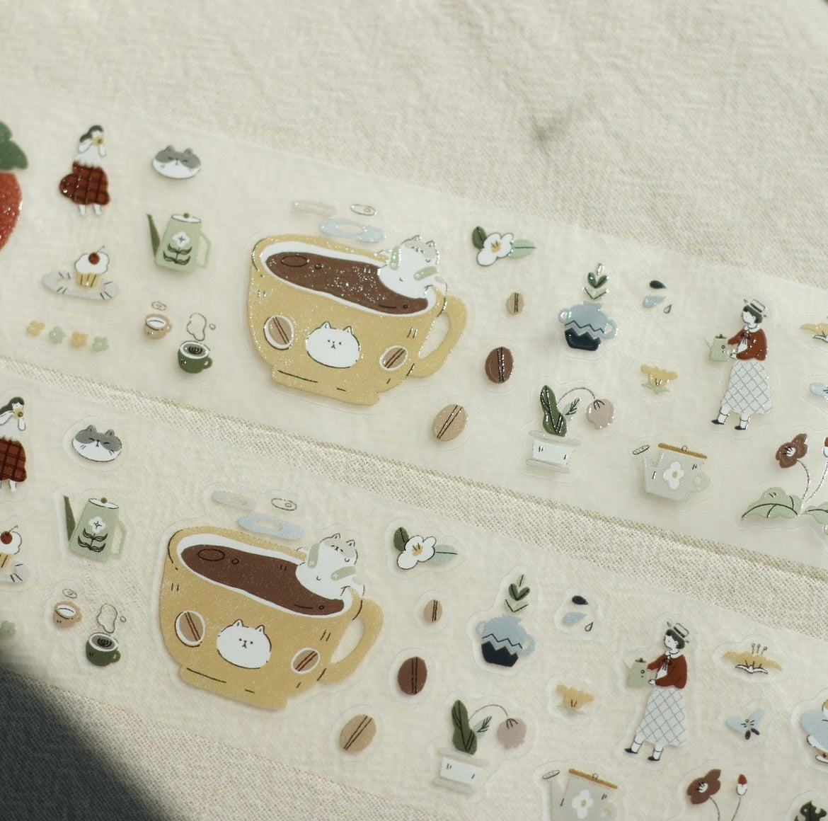 Teayou Kiss Cut PET Tape - Uchi no Neko