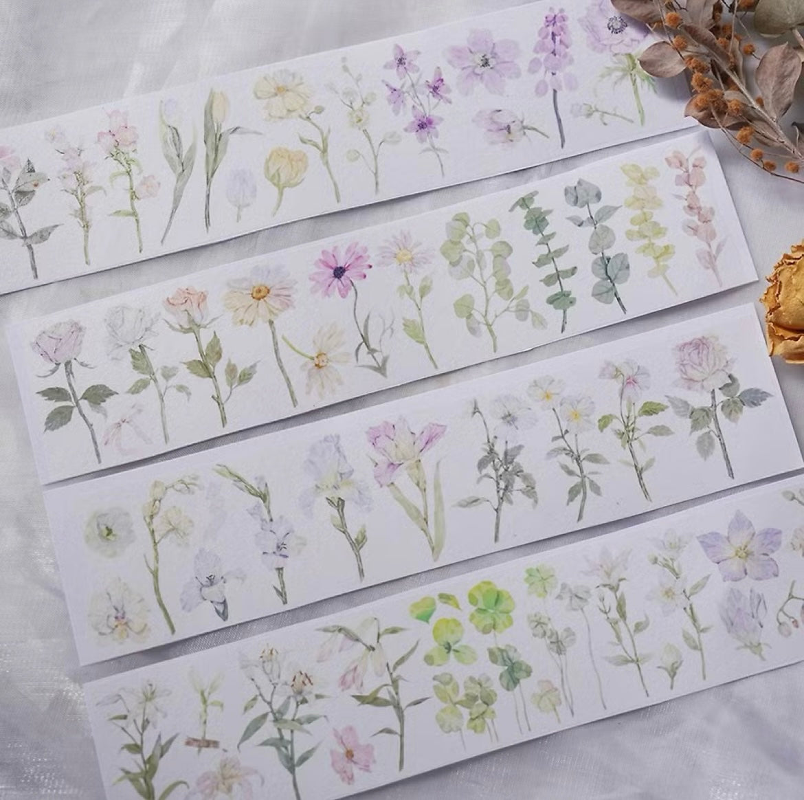 Wanle Studio Washi Tape - Flowers