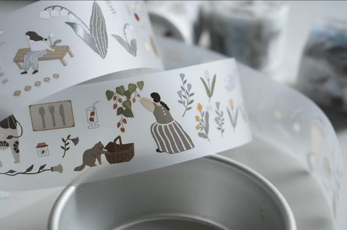 Ivy Snow PET Tape - At the Farm