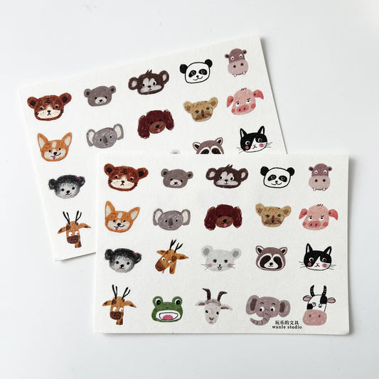 Wanle Studio Stickers - Volume 5 Cute Animals