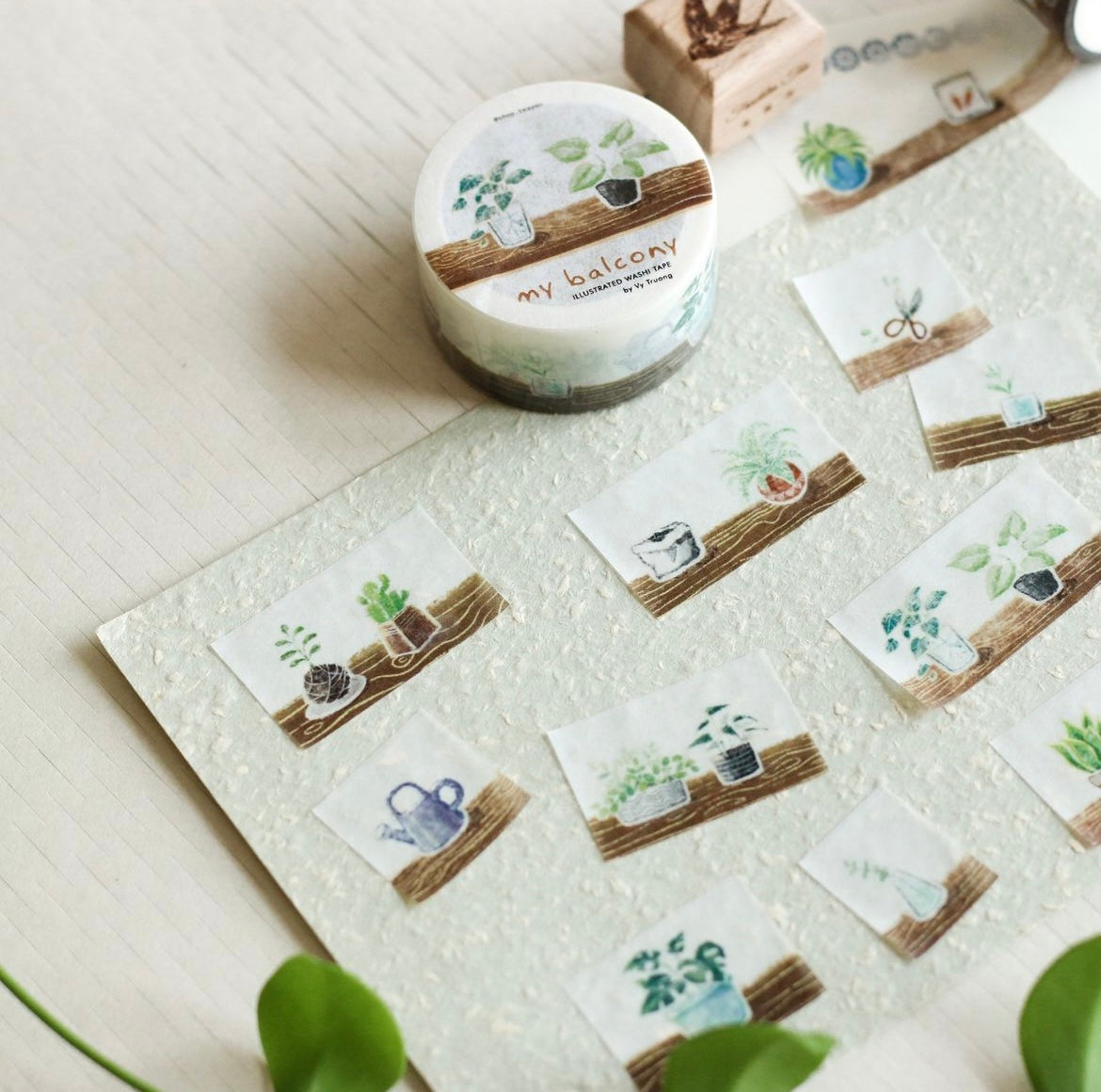 Teayou Washi Tape - My Balcony