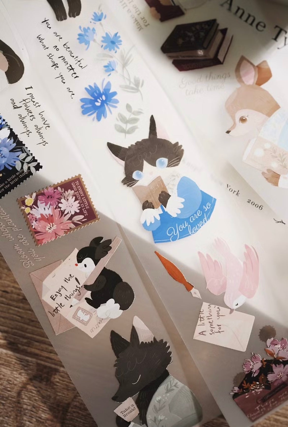 wwiinngg PET Tape - Tea, Coffee, Books and Flowers