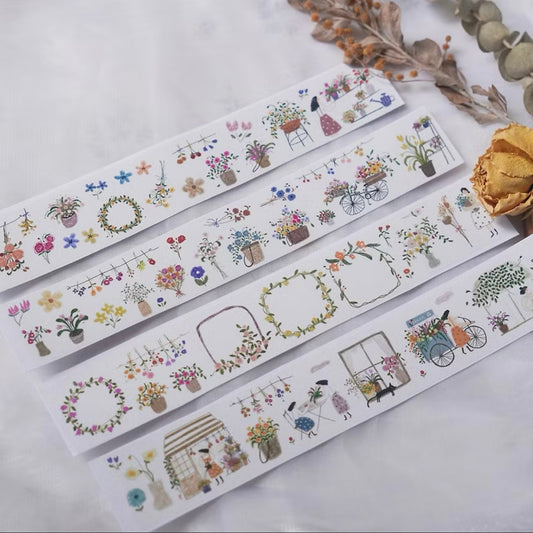 Wanle Studio Washi Tape - Volume 6 About Flowers