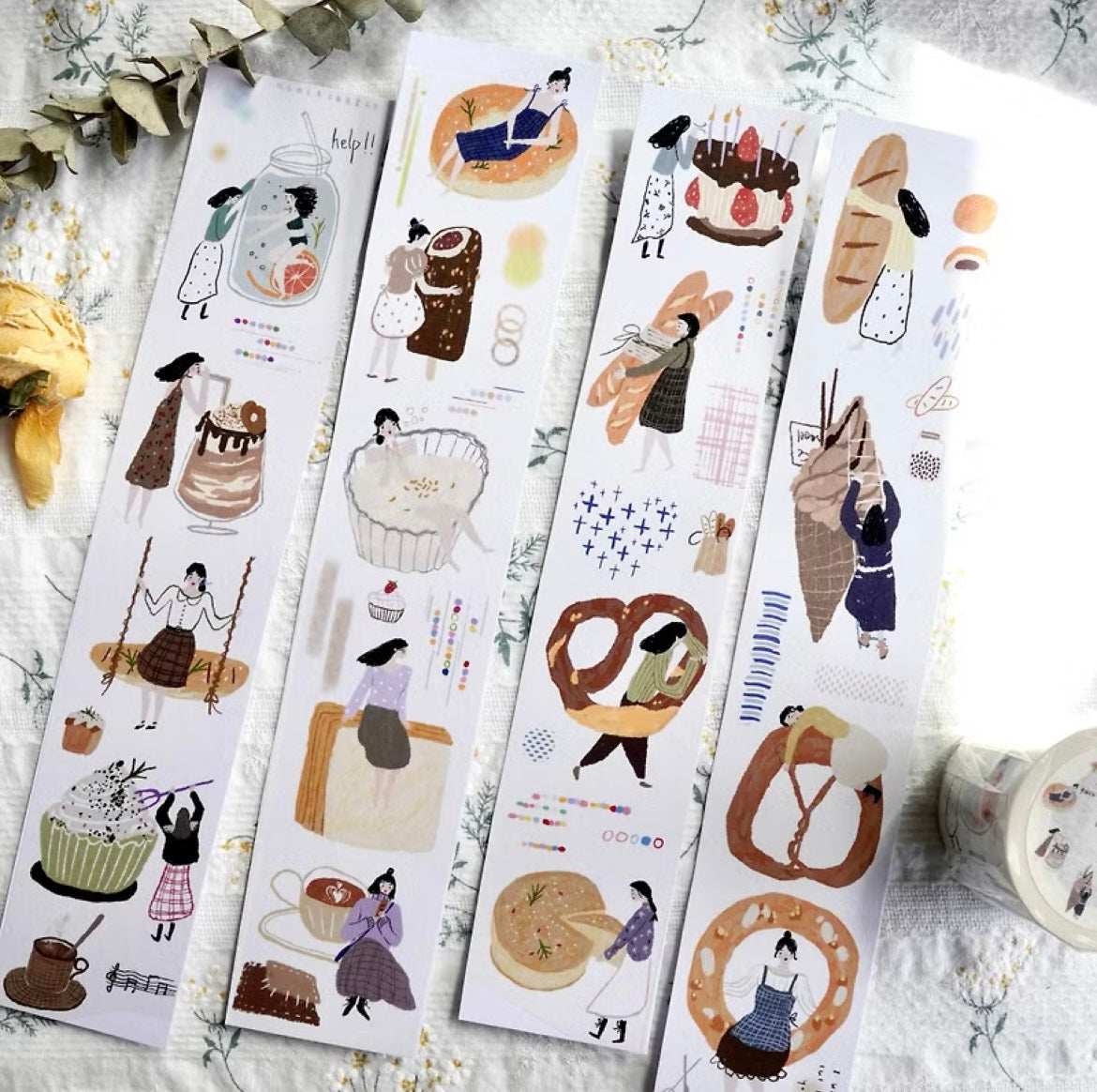 Wanle Studio Washi Tape - Volume 4 Bread Star