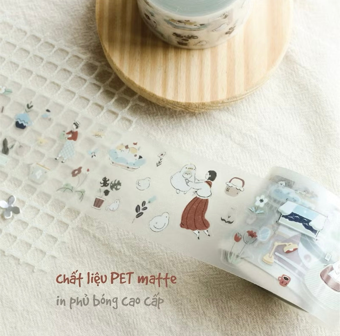 Teayou Kiss Cut PET Tape - Uchi no Neko