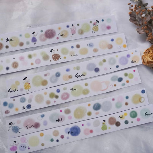 Wanle Studio Washi Tape - Bubbles