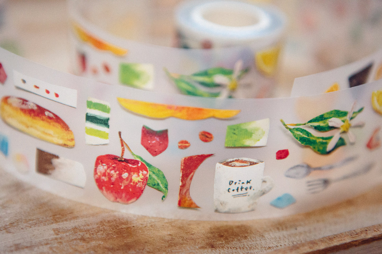 OURS Studio PET Tape - Paper Craft Eat Something