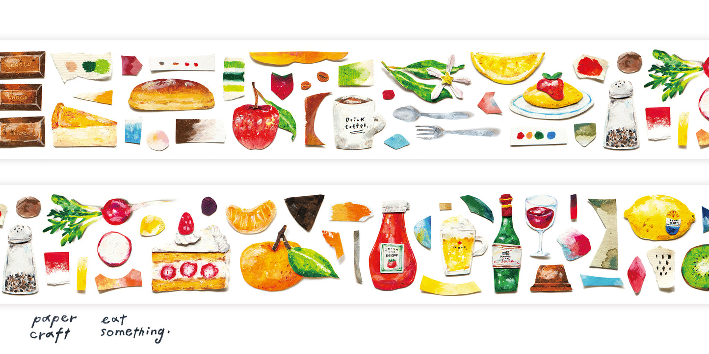 OURS Studio PET Tape - Paper Craft Eat Something