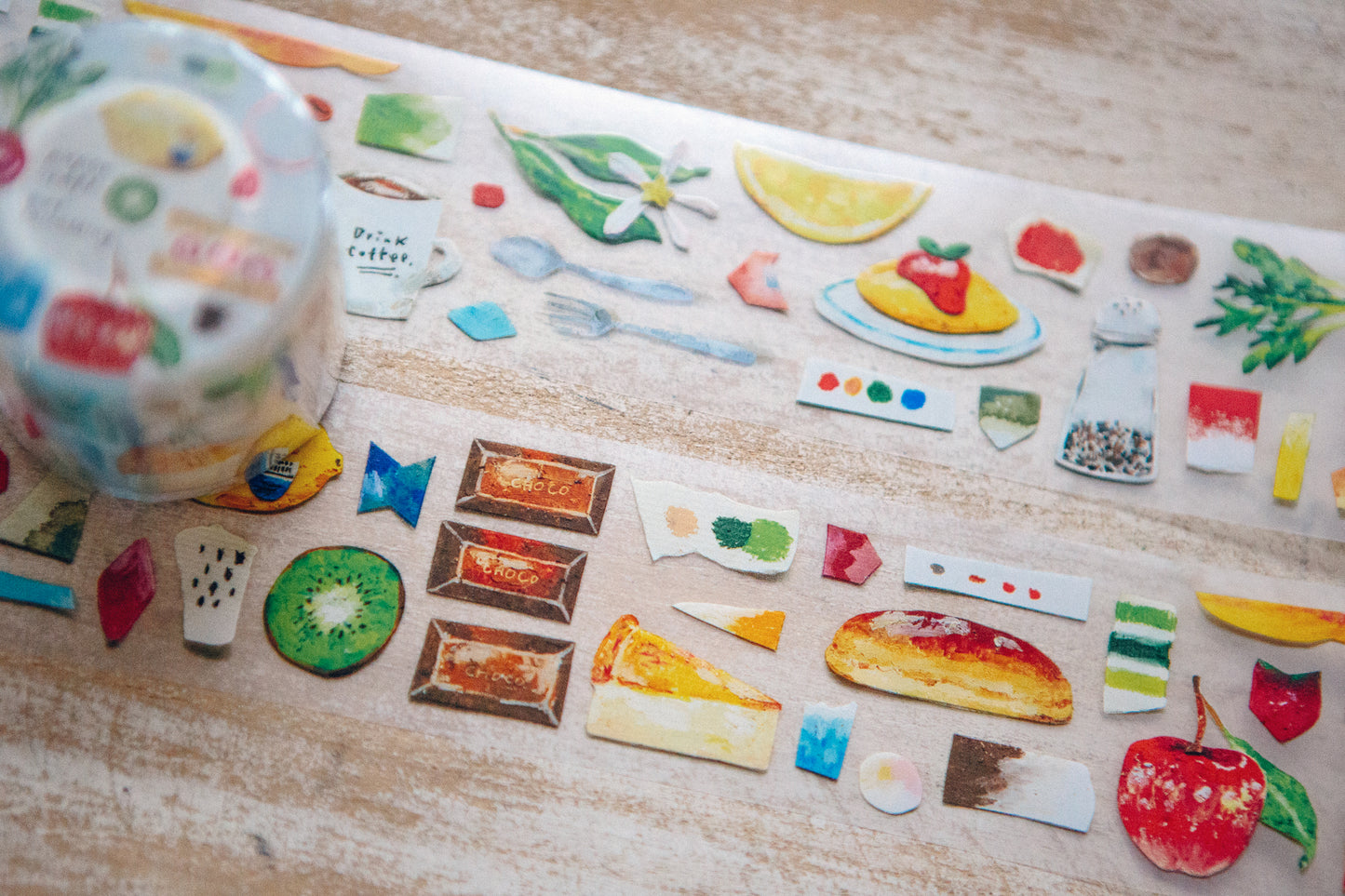OURS Studio PET Tape - Paper Craft Eat Something