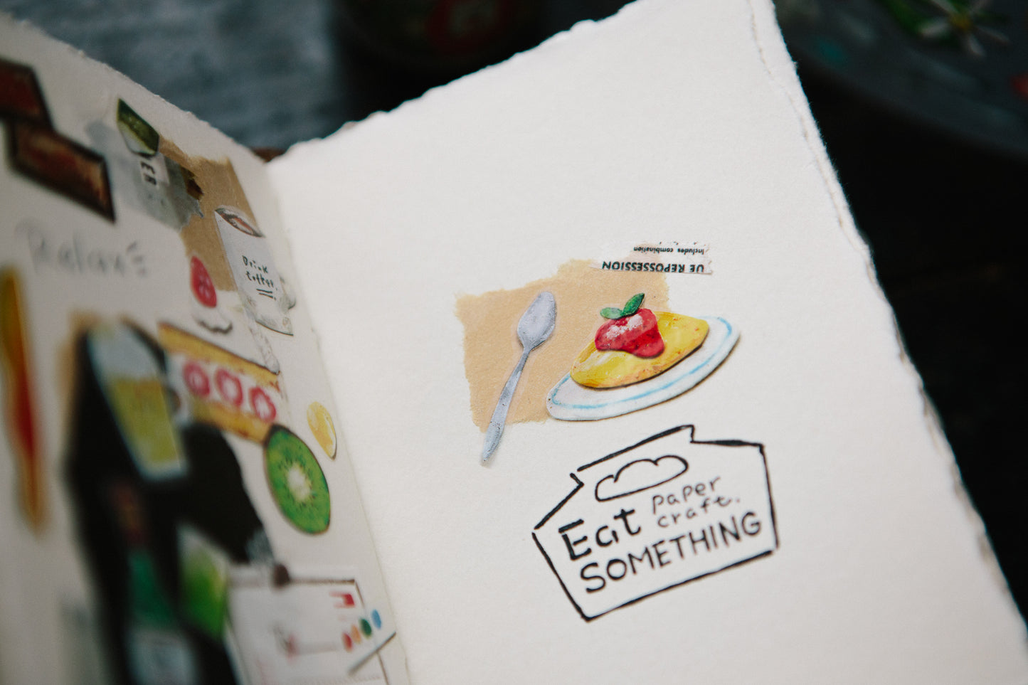 OURS Studio PET Tape - Paper Craft Eat Something
