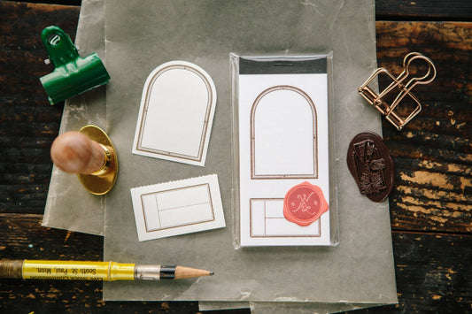 OURS Studio Label Letterpress Book - Window
