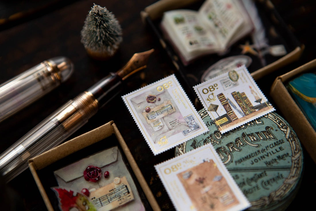 OURS Studio Stamp Stickers - Desk of Botanist