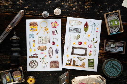 OURS Studio Transfer Sticker - Desk of a Botanist