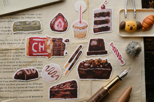 OURS Studio Sticker Flakes - Chocolate Life