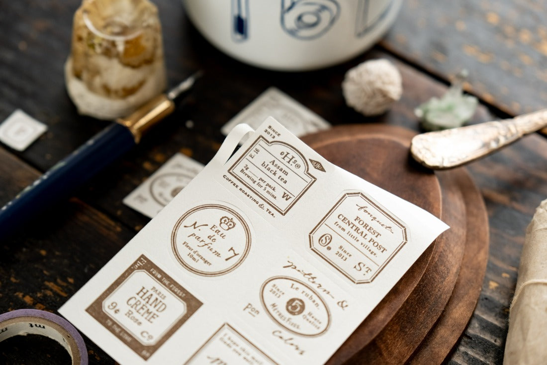 OURS Studio Letterpress Book - Grocery Labels