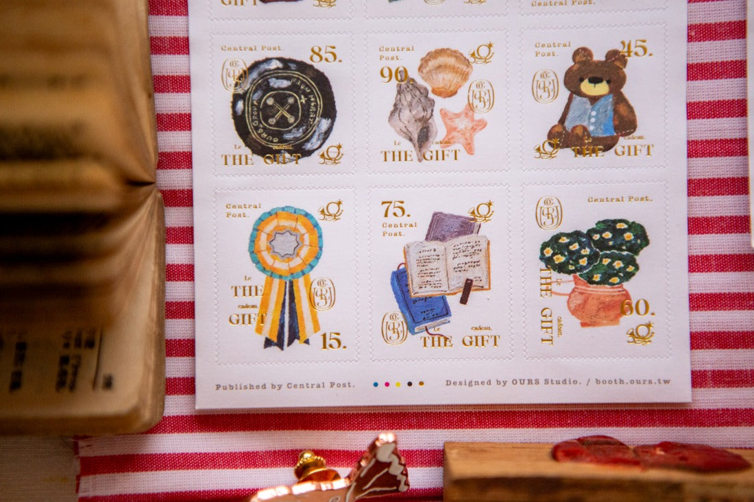 OURS Studio Stamp Stickers - Gift