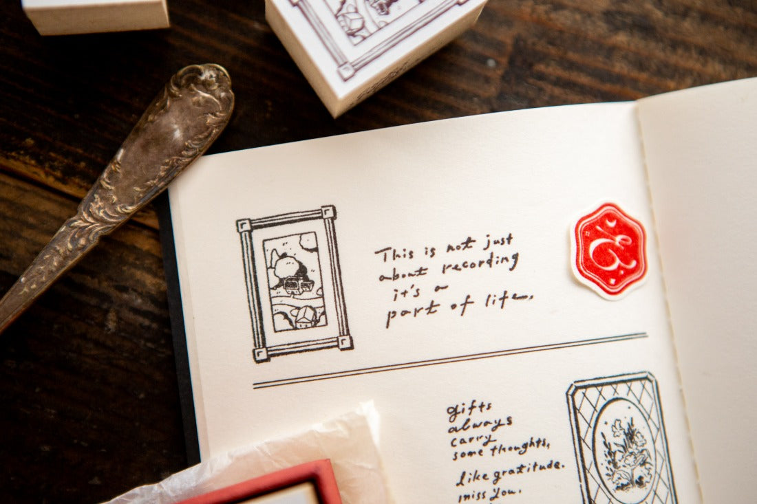 OURS Studio Rubber Stamps - The Gift Series