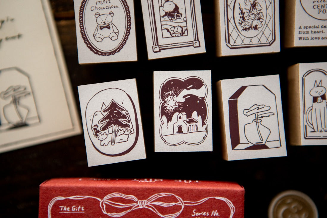 OURS Studio Rubber Stamps - The Gift Series