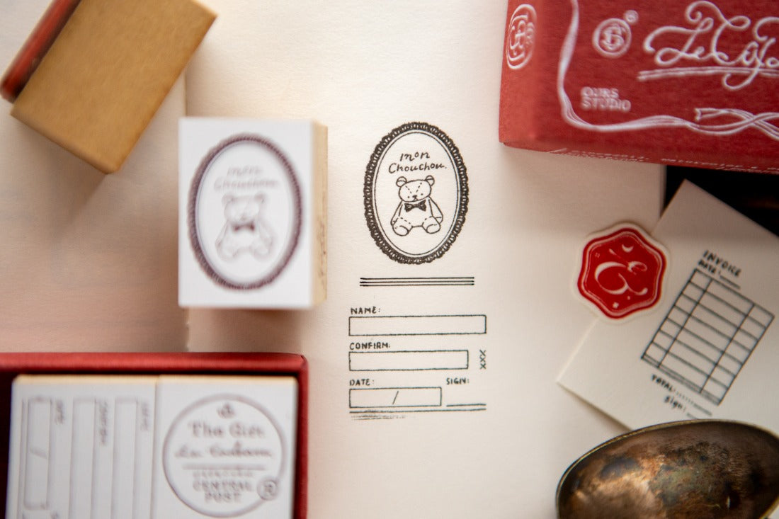 OURS Studio Rubber Stamps - The Gift Series