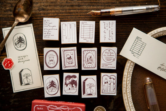 OURS Studio Rubber Stamps - The Gift Series