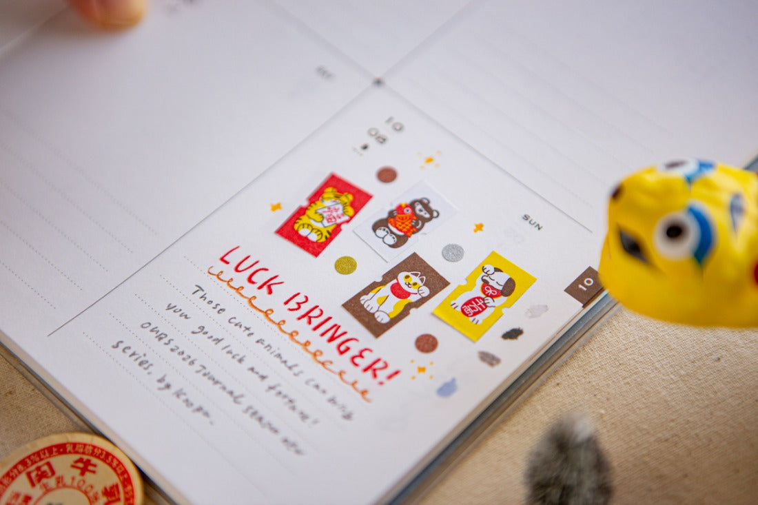 OURS Studio Labels Stickers - Little Lucky Friends