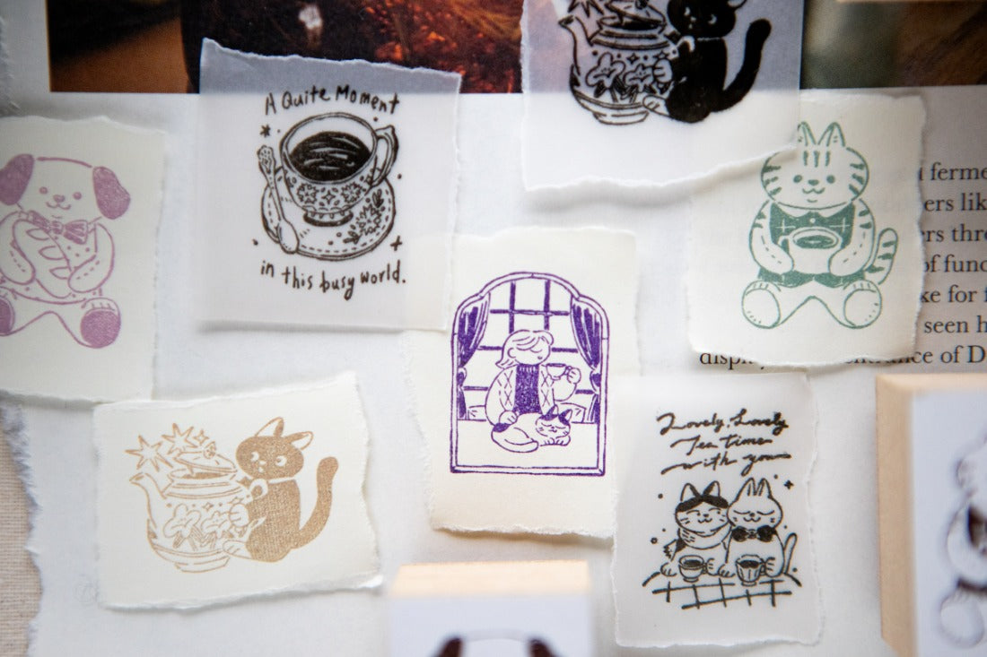 OURS Studio Rubber Stamps - The Gift Tea Room